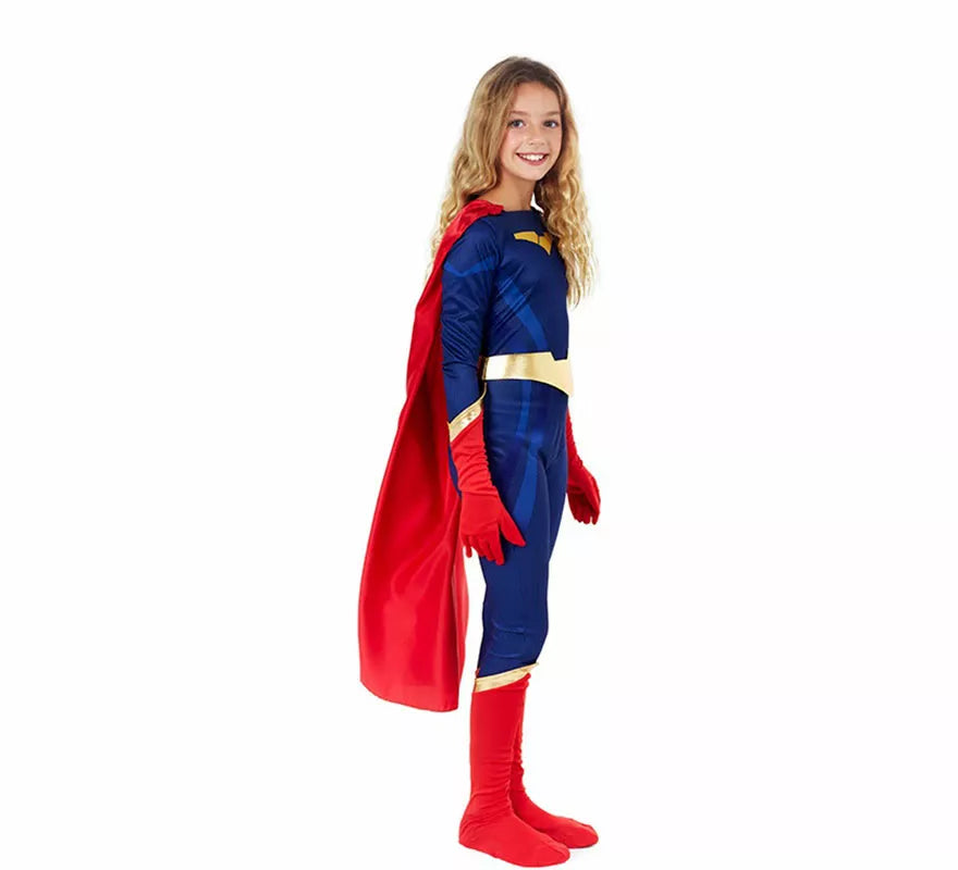 Translation missing: fr.Disfraz de Superheroína Premium para niña