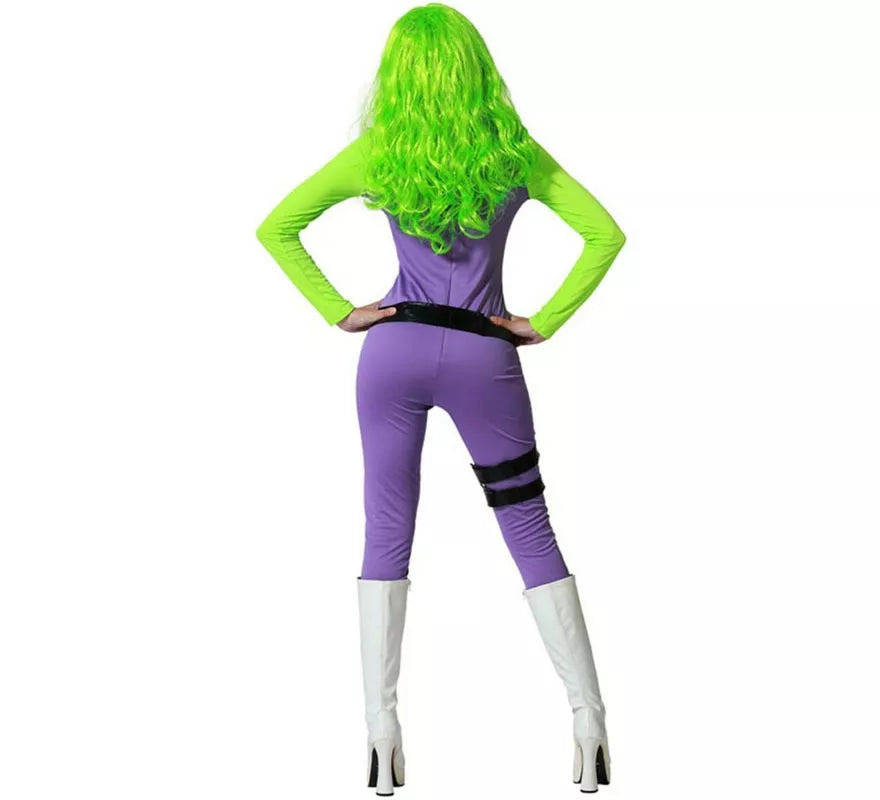 Translation missing: fr.Disfraz de Superheroína verde para mujer