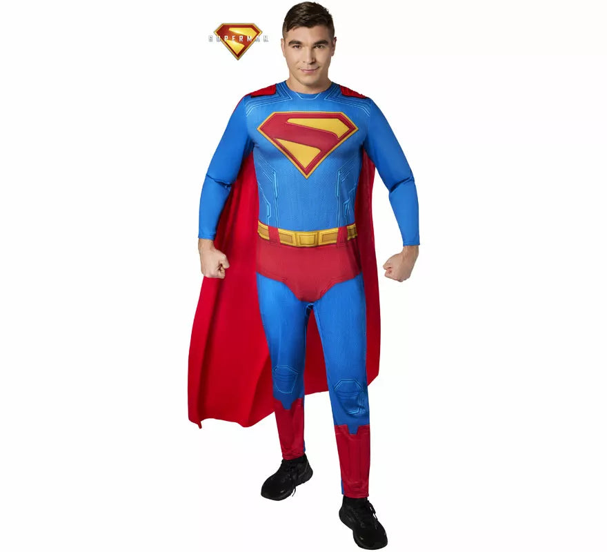 Translation missing: fr.Disfraz de Superman de Mono Enterizo para hombre