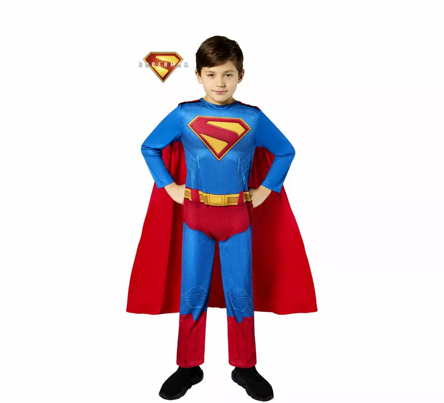 Translation missing: fr.Disfraz de Superman de Mono Enterizo para niño