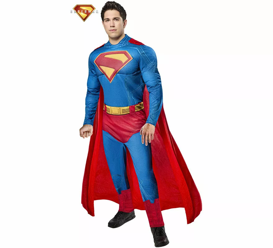 Translation missing: fr.Disfraz de Superman Deluxe para hombre