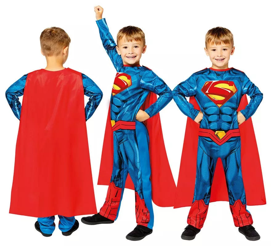 Translation missing: fr.Disfraz de Superman Eco para niño