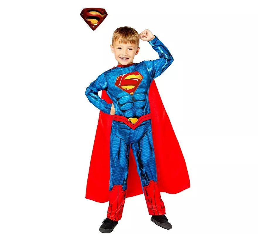 Translation missing: fr.Disfraz de Superman Eco para niño