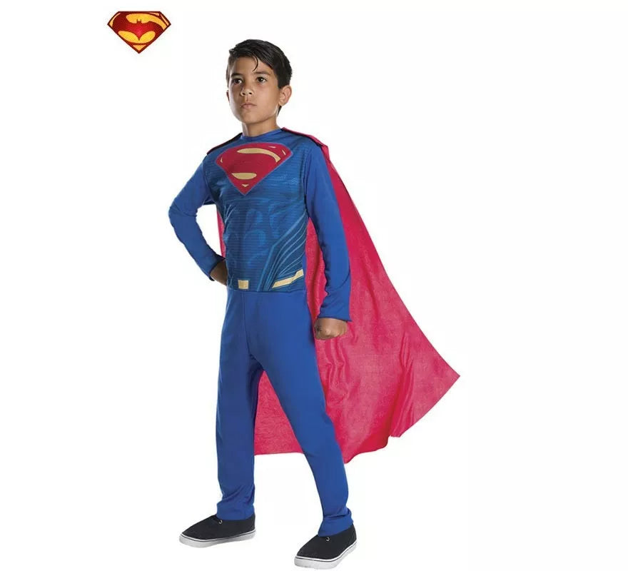 Translation missing: fr.Disfraz de Superman Liga de la Justicia Opp con capa para niño