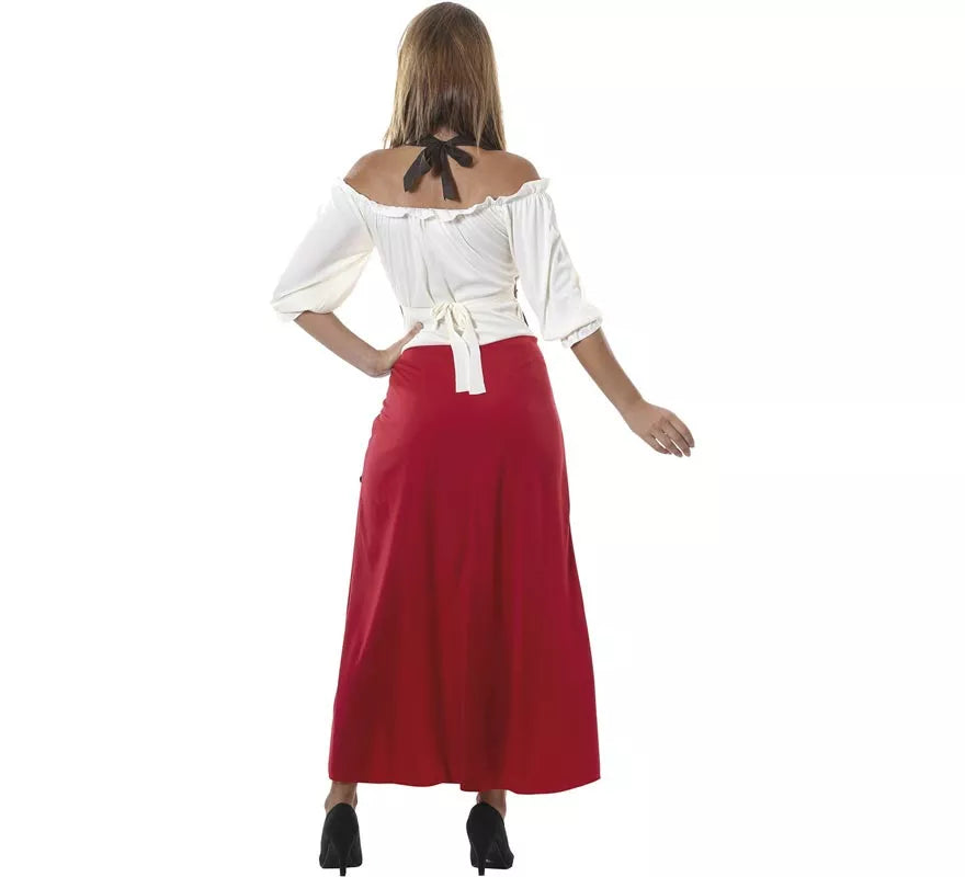Translation missing: fr.Disfraz de Tabernera Medieval para mujer