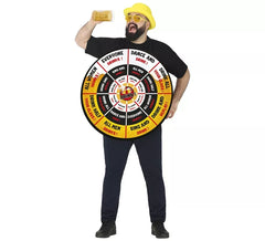 Costume de jeu de fléchettes à boire pour homme