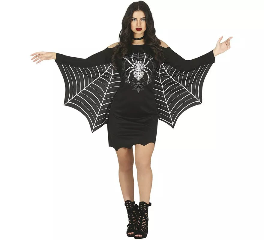 Translation missing: fr.Disfraz de Telaraña con Araña en vestido para mujer