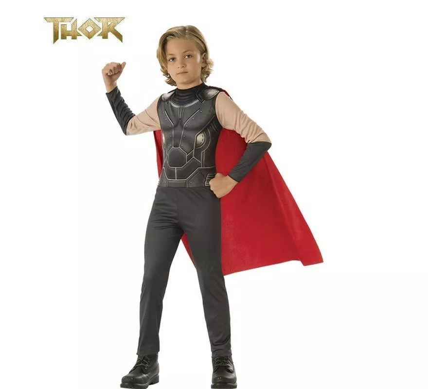 Translation missing: fr.Disfraz de Thor Opp con capa roja en caja para niño