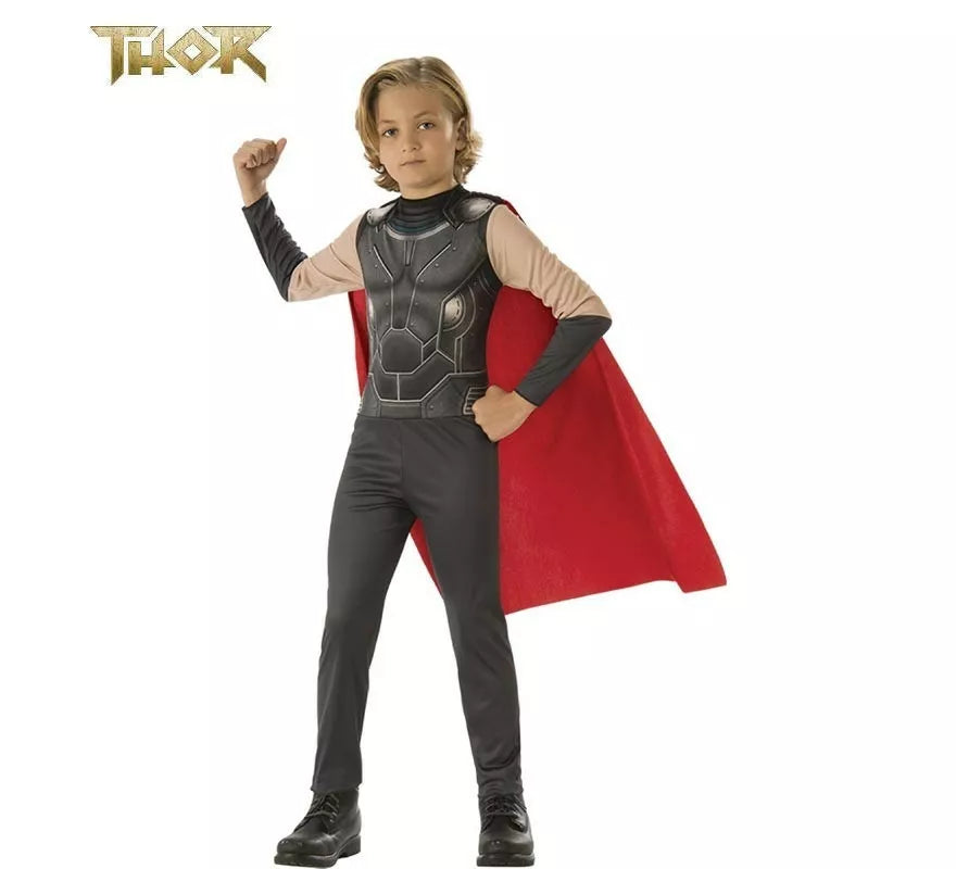 Translation missing: fr.Disfraz de Thor Opp con capa roja para niño