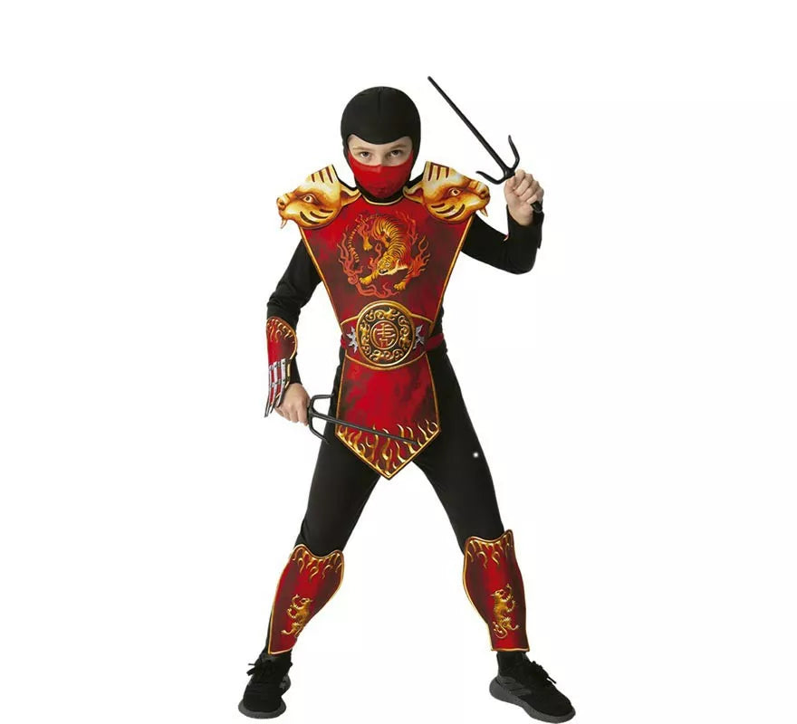 Translation missing: fr.Disfraz de Tiger Ninja para niño