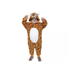 Déguisement tigre avec capuche et oreilles garçon