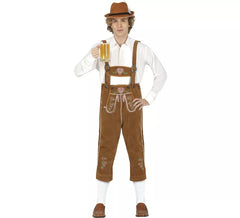 Hommes brun costume tyrolien