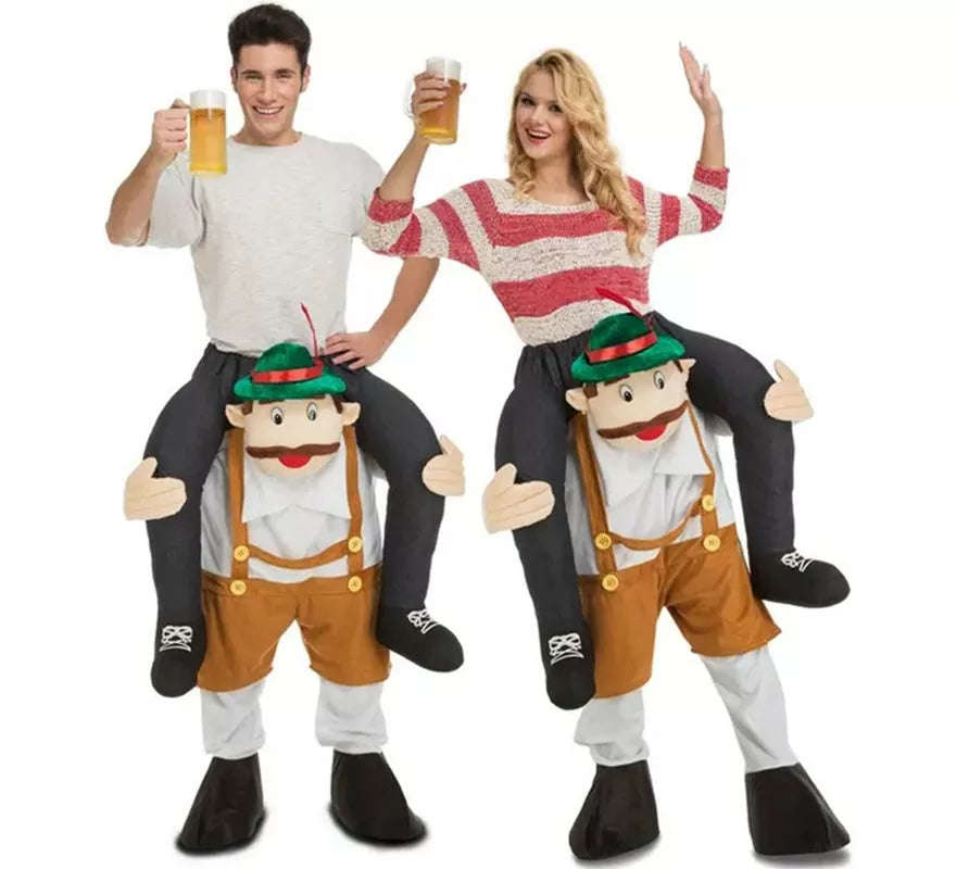 Translation missing: fr.Disfraz de Tirolés Oktoberfest a hombros para adultos