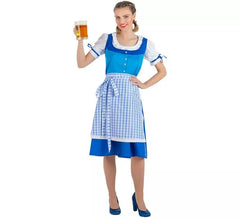 Déguisement de Tyrolienne Bleue pour femme