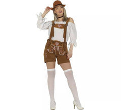 Tirolesa costume brun pour les femmes