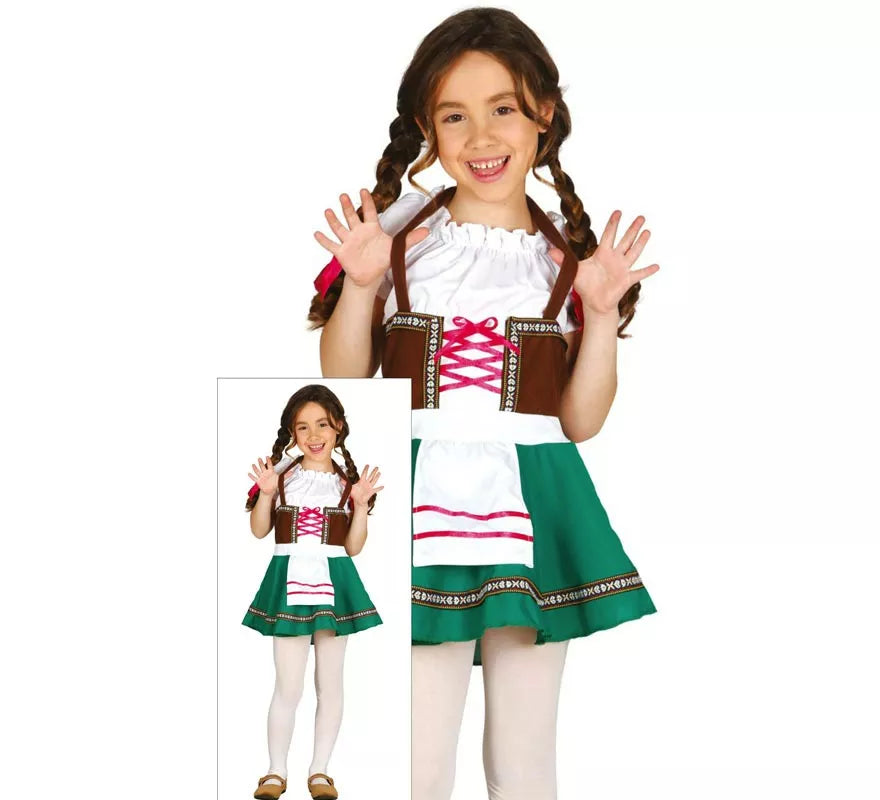 Translation missing: fr.Disfraz de Tirolesa para niña