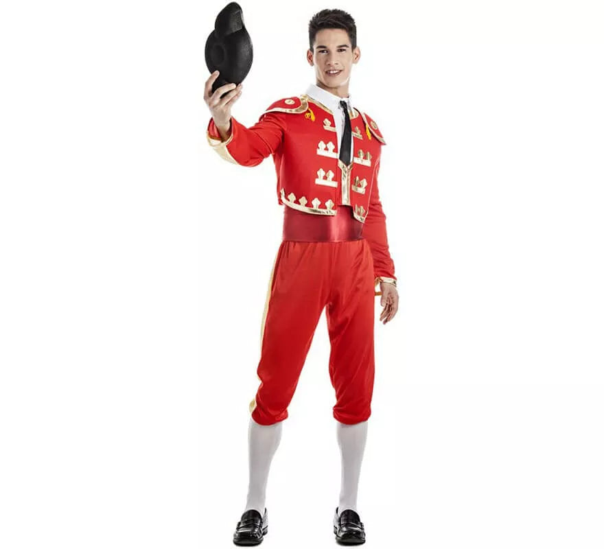 Translation missing: fr.Disfraz de Torero rojo para hombre