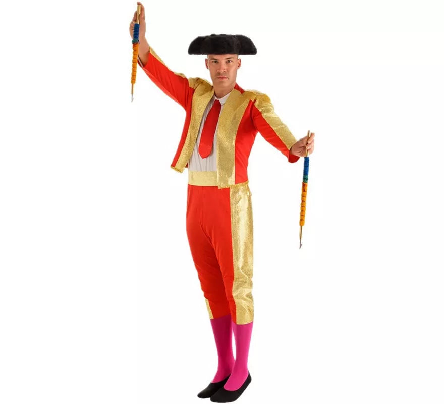Translation missing: fr.Disfraz de Torero Rojo para hombre