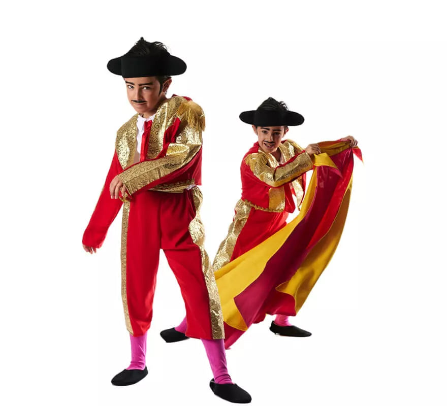 Translation missing: fr.Disfraz de Torero Rojo para niño