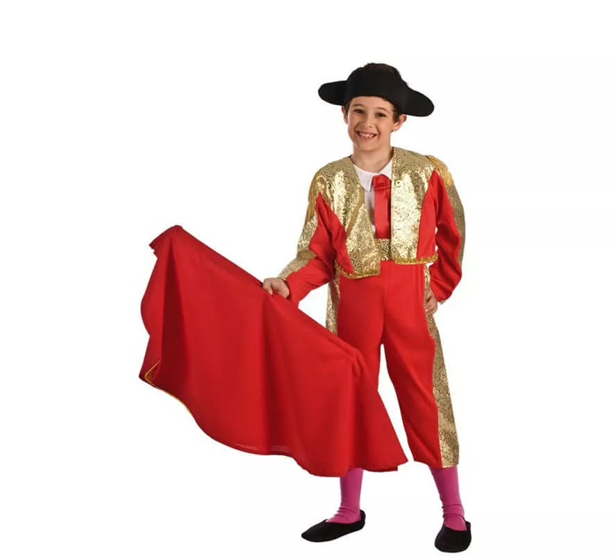 Translation missing: fr.Disfraz de Torero Rojo para niño