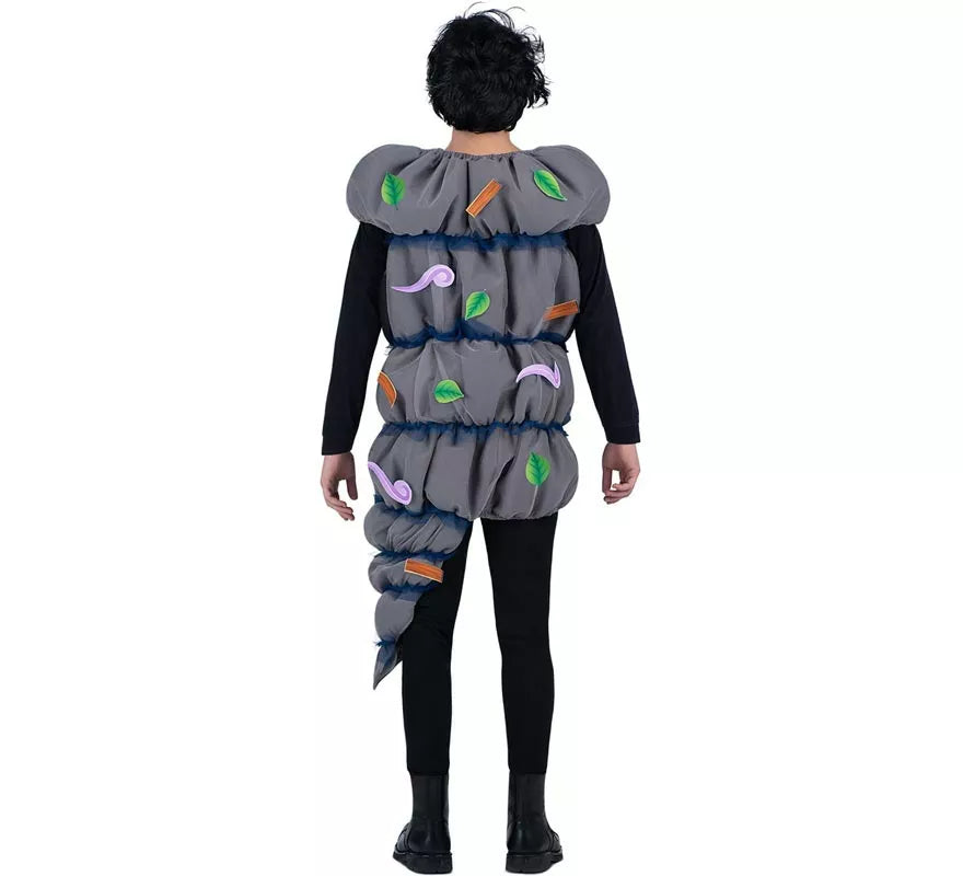Translation missing: fr.Disfraz de Tornado gris con accesorios para adulto