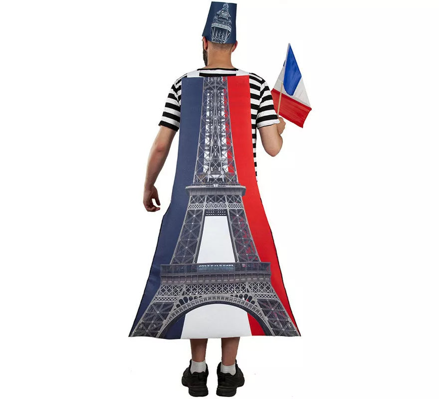 Translation missing: fr.Disfraz de Torre Eiffel de París para adultos