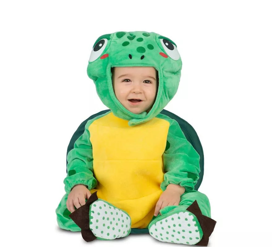 Translation missing: fr.Disfraz de Tortuga con gorro y cola para bebé y niños