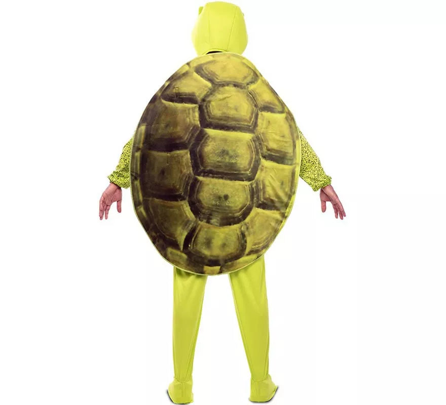 Translation missing: fr.Disfraz de Tortuga verde con caparazón para adulto