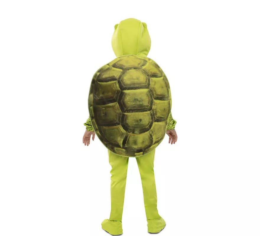 Translation missing: fr.Disfraz de Tortuga verde con caparazón para niños
