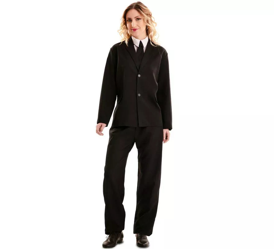 Translation missing: fr.Disfraz de Traje de Hombre de Negro para adulto