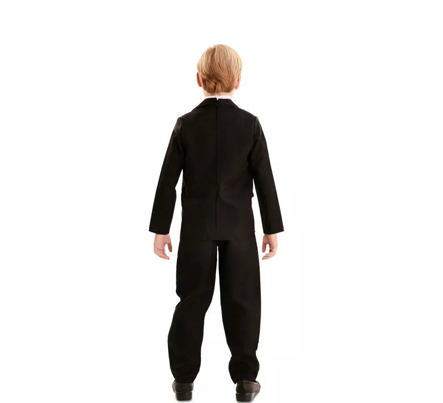Translation missing: fr.Disfraz de Traje de Hombre de Negro para niños