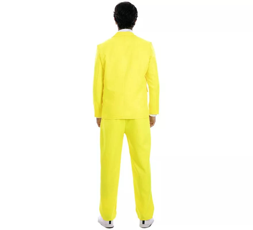 Translation missing: fr.Disfraz de Traje Neón amarillo para hombre
