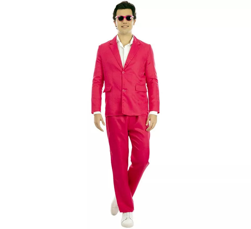 Translation missing: fr.Disfraz de Traje Neón rosa para hombre