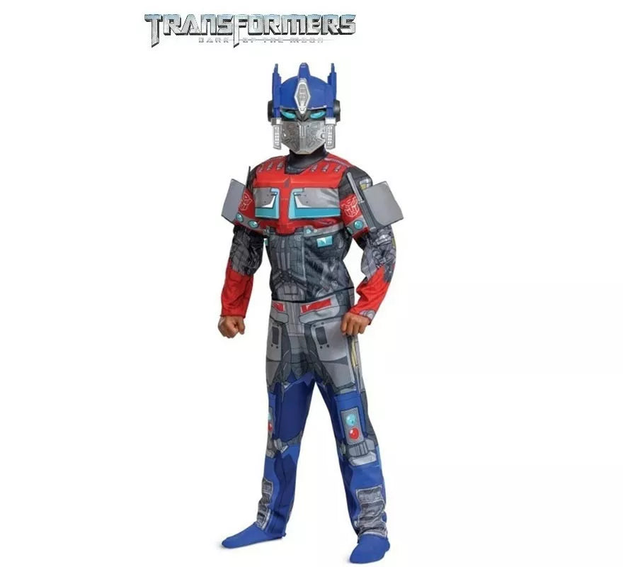 Translation missing: fr.Disfraz de Transformers Optimus Prime Musculo Classic para niño