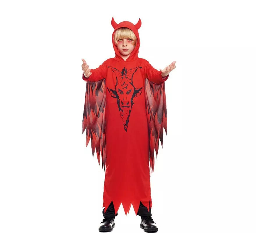Translation missing: fr.Disfraz de Túnica Demonio para niños