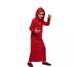 Costume tunique rouge pour enfants