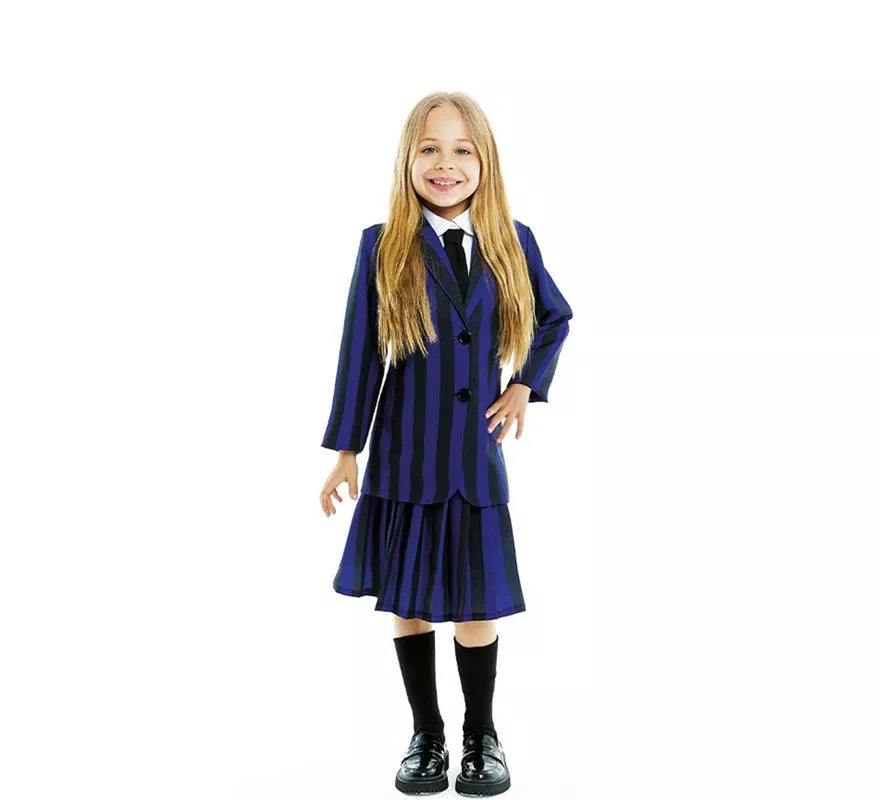 Translation missing: fr.Disfraz de Uniforme de Colegio Tenebroso para niña y adolescente