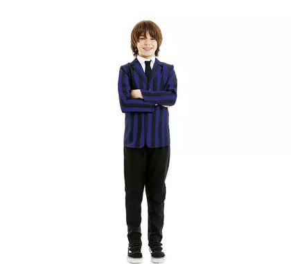 Disfraz de Uniforme de Colegio Tenebroso para niño y adolescente