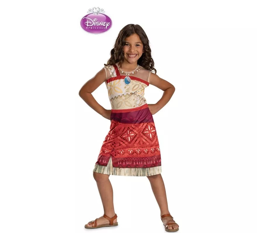 Disfraz de Vaiana II Moana Basic para niña