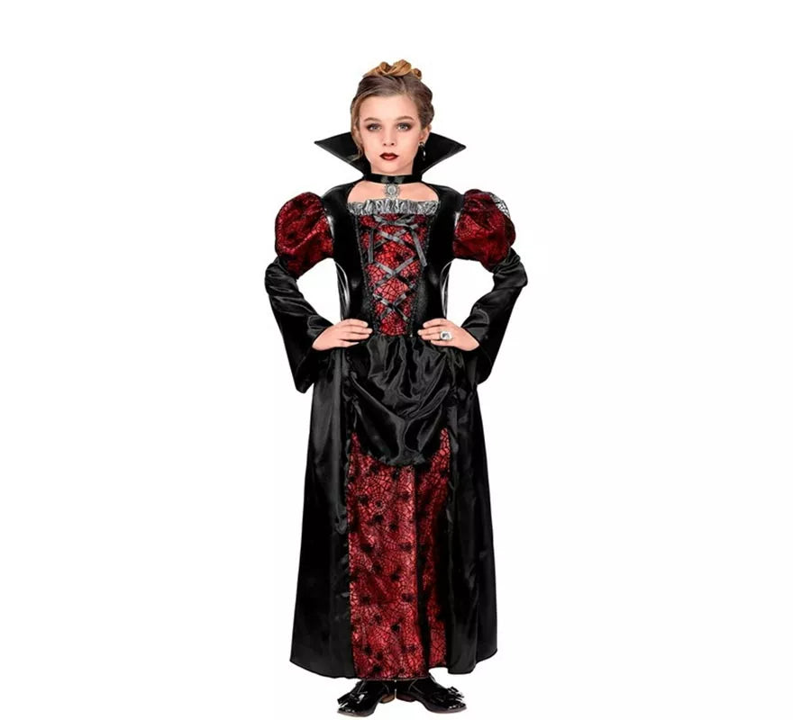 Translation missing: fr.Disfraz de Vampira Gótica para niña