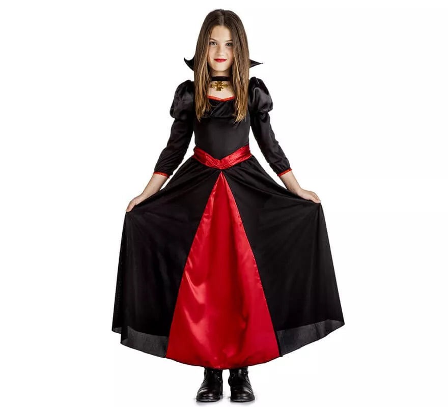 Translation missing: fr.Disfraz de Vampira Gótica para niña