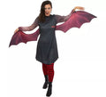 Disfraz de Vampira oscura con alas para mujer