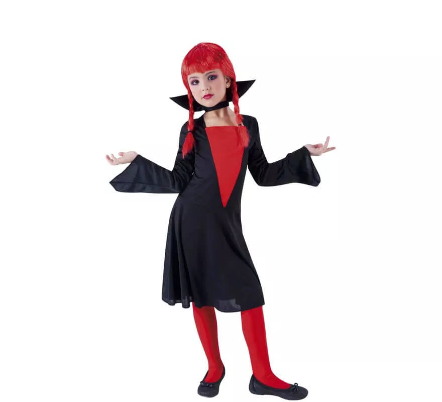 Translation missing: fr.Disfraz de Vampiresa Clásica para niña