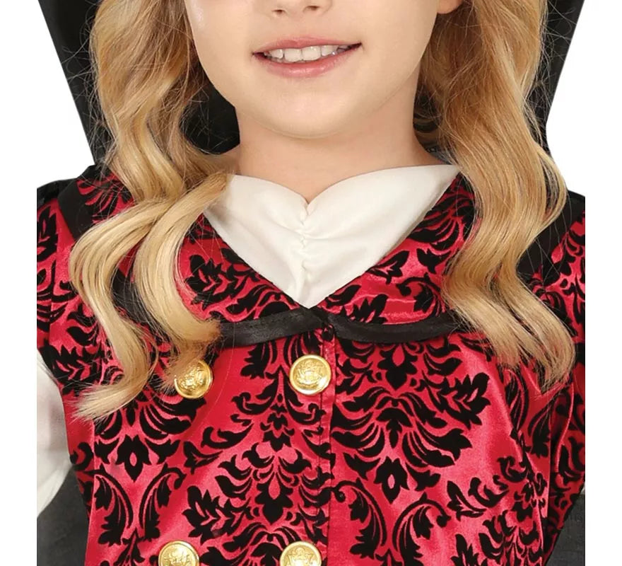 Disfraz de Vampiresa Clásica para niña