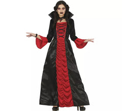 Déguisement vampire classique rouge femme