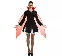 Déguisement de Vampire avec des ailes pour femme