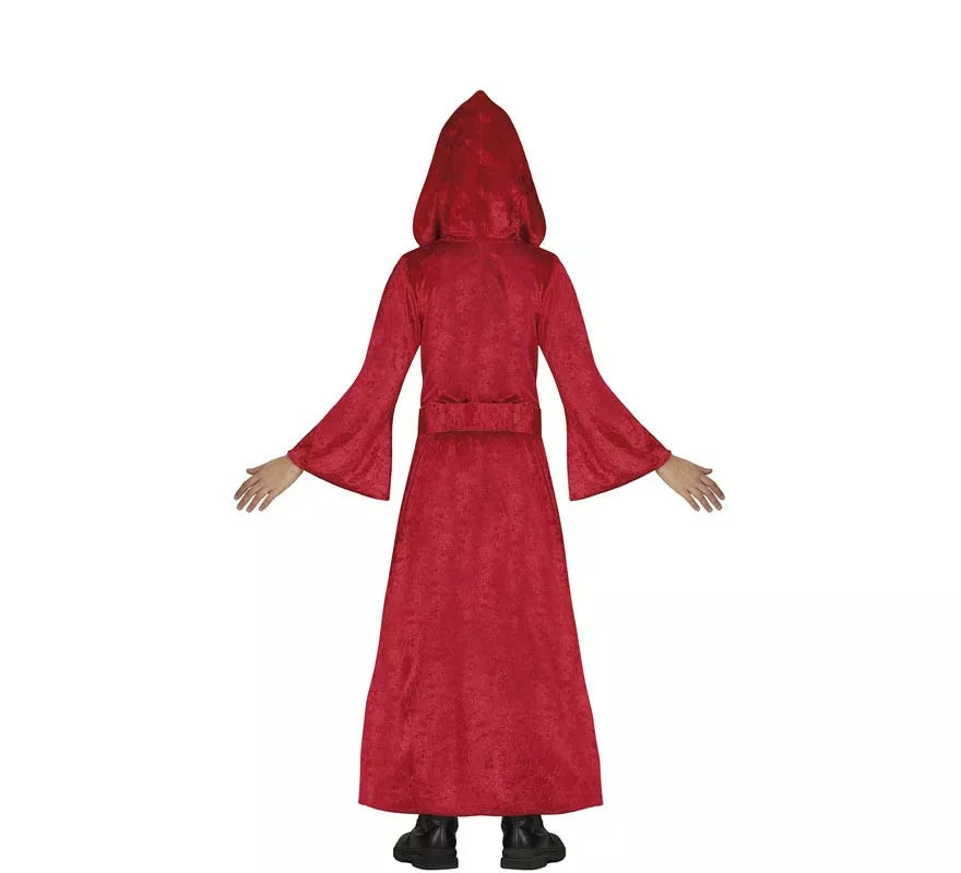 Translation missing: fr.Disfraz de Vampiresa con capucha roja para niña