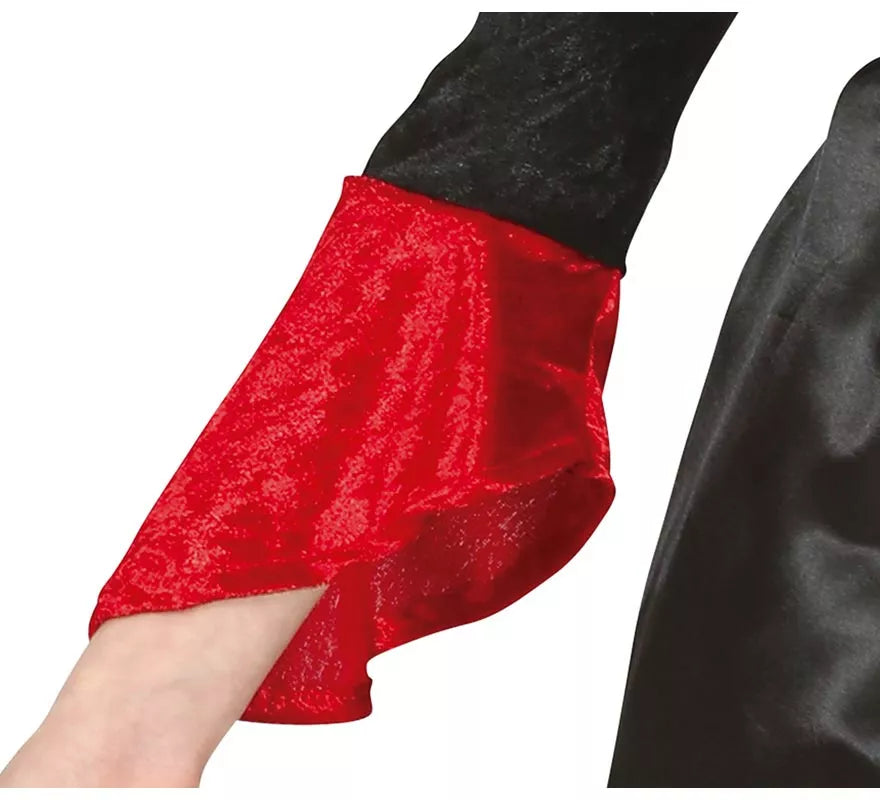 Translation missing: fr.Disfraz de Vampiresa con vestido largo para niña