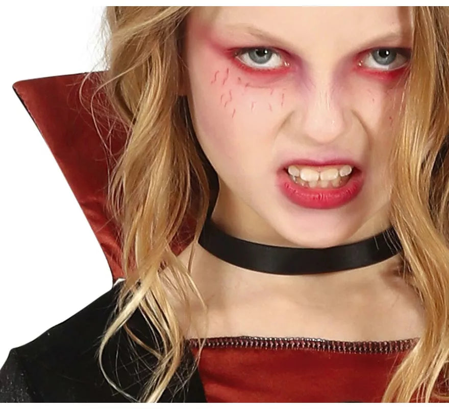 Translation missing: fr.Disfraz de Vampiresa de Época para niña