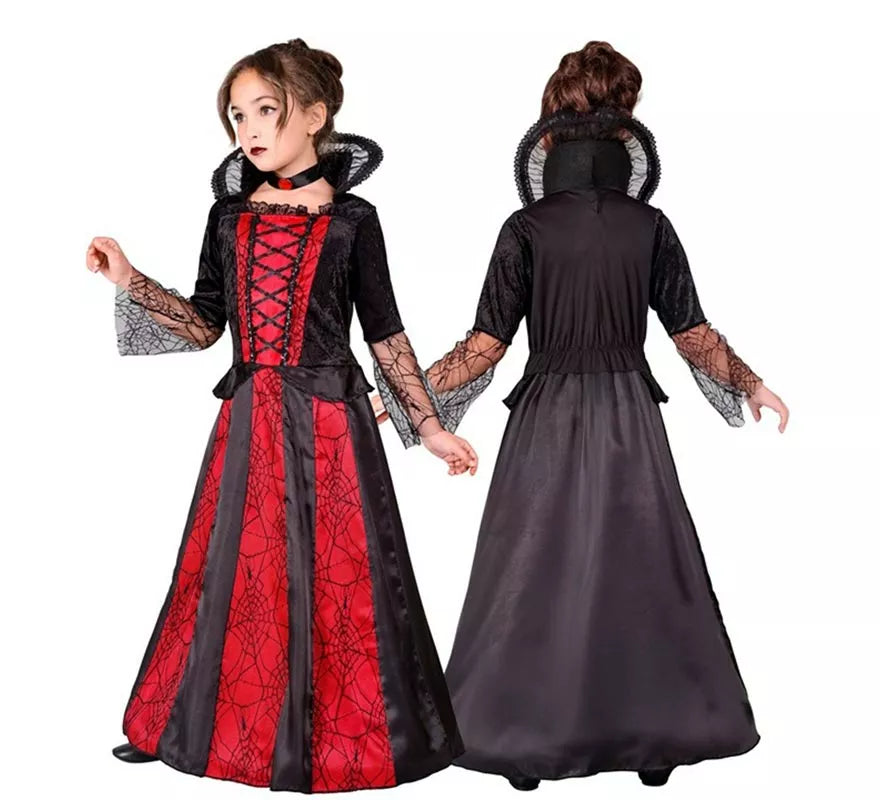 Translation missing: fr.Disfraz de Vampiresa Elegante para niña